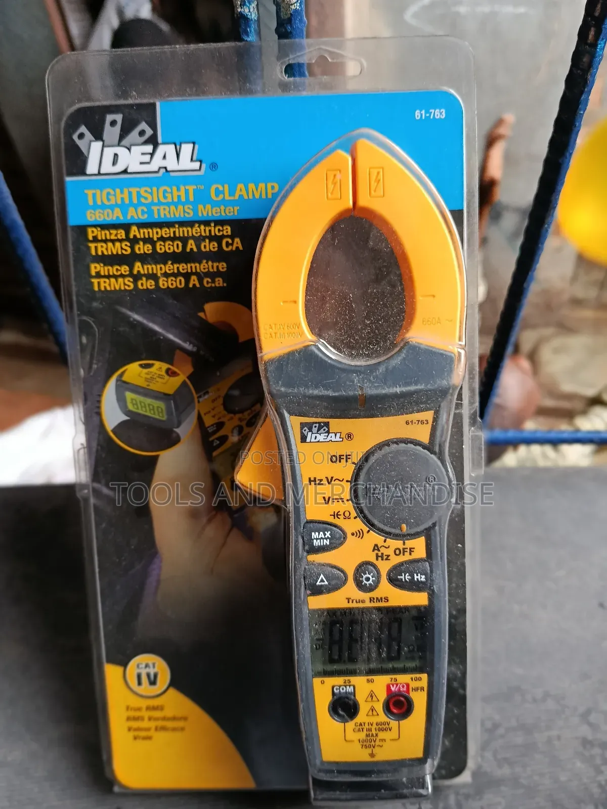 Ideal Digital Ac Clamp Meter