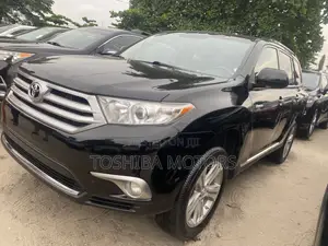 Toyota Highlander Limited 2012 Black