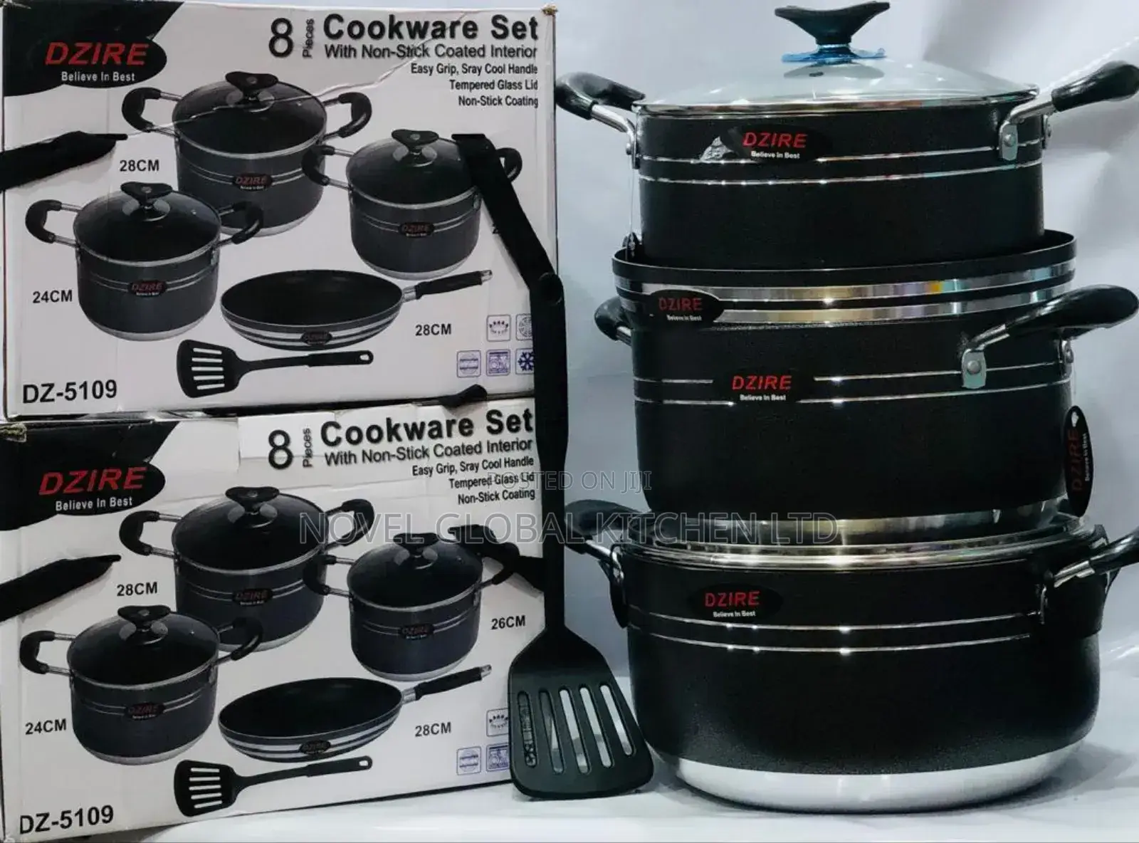 Dzire 8pieces Cookware Sets