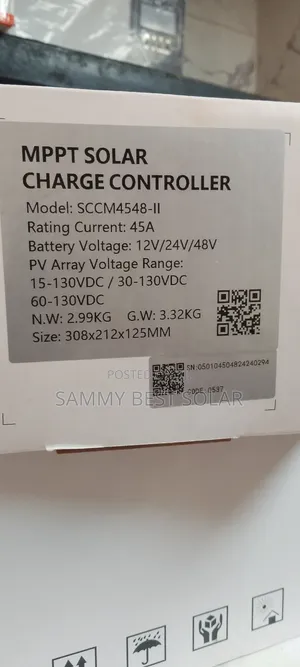 45ah-48v Felicity Solar Charge Controller Available Now