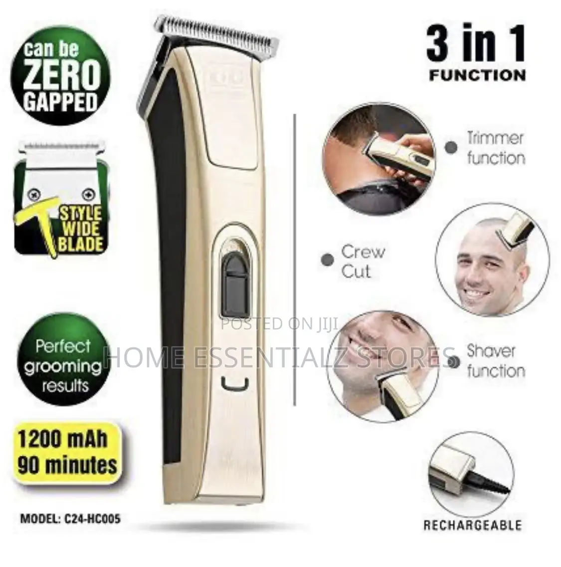 Home Use Balding Clipper Trimmer - Kiki