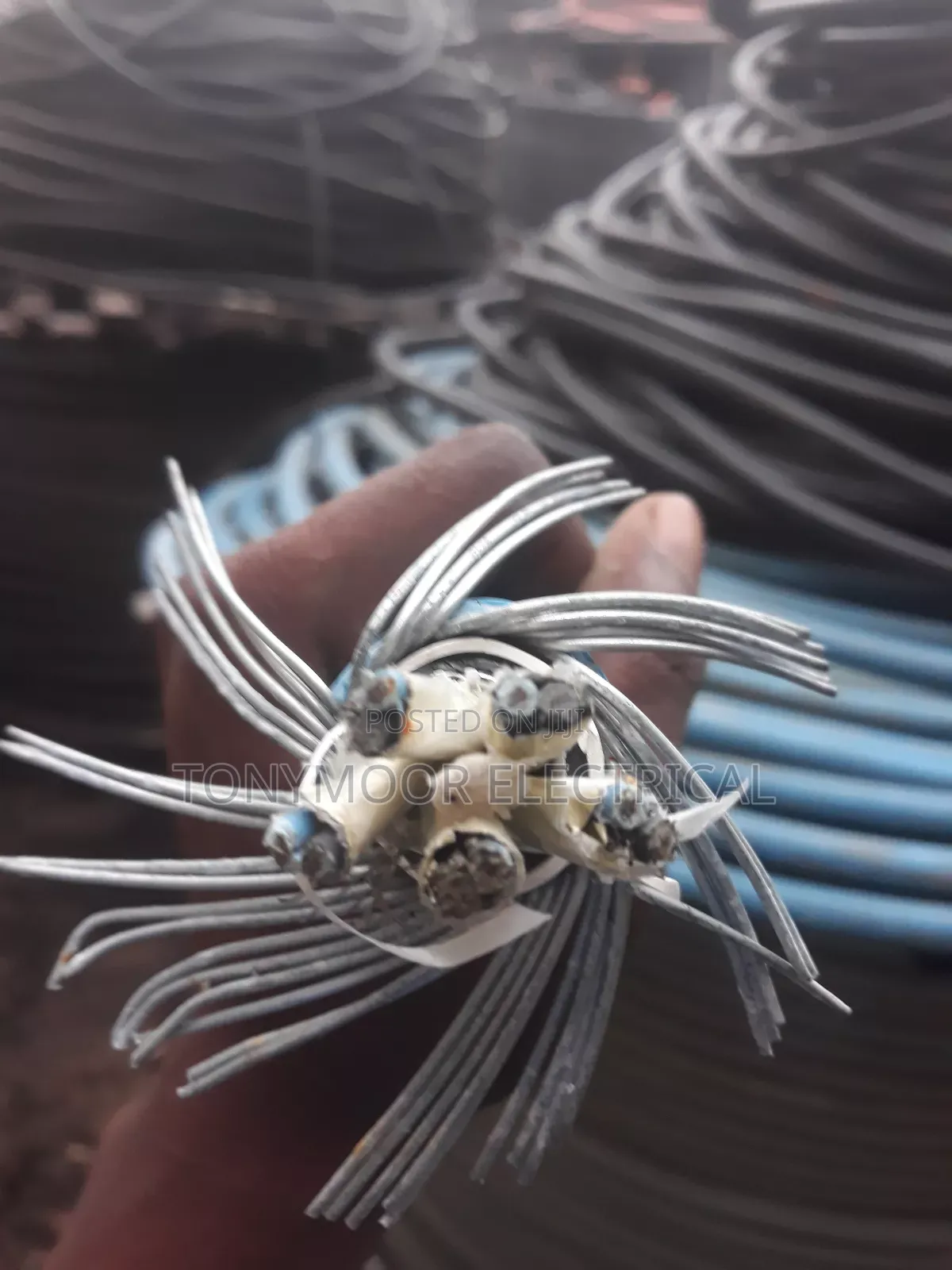 2.5mm2x5 Pair Armored Cable