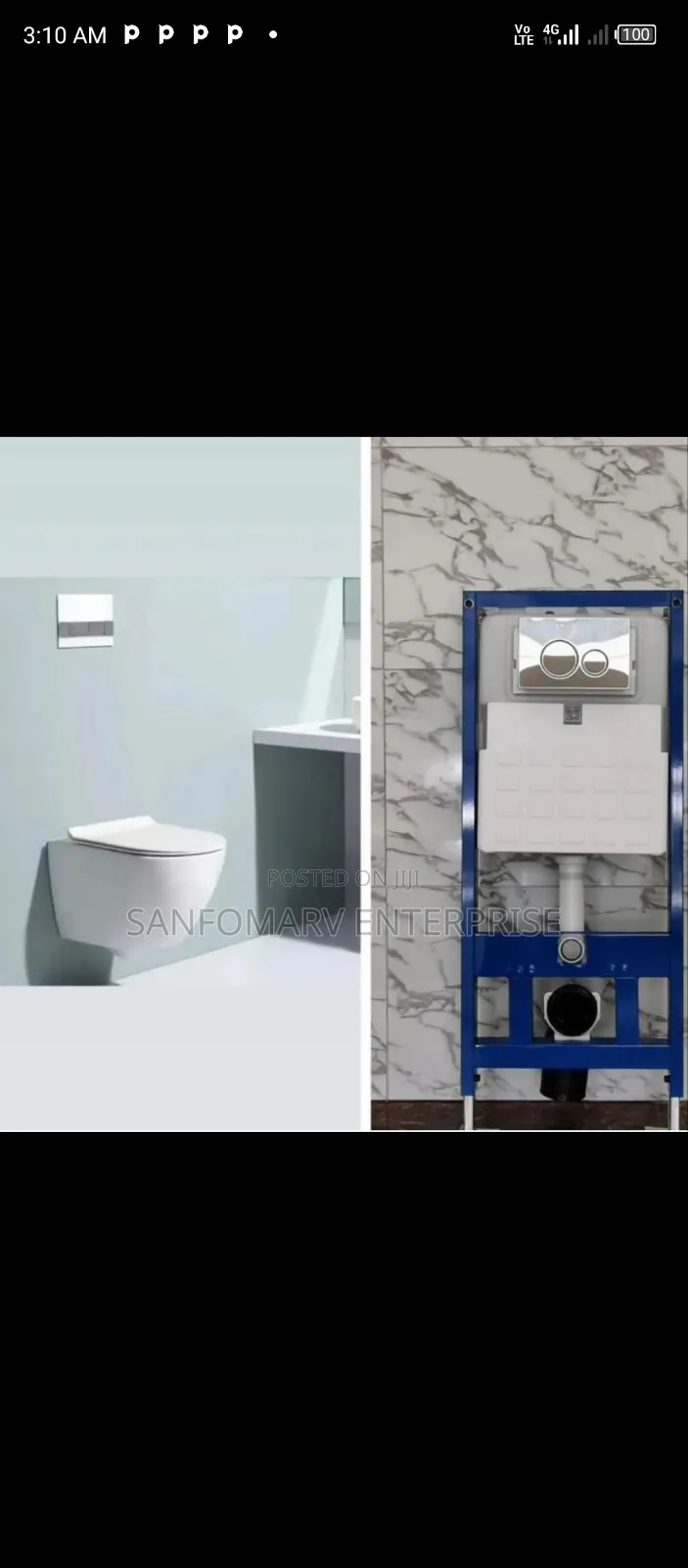 Conceal Wall Hung Water Closet