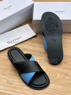 Berluti Leather Slipers