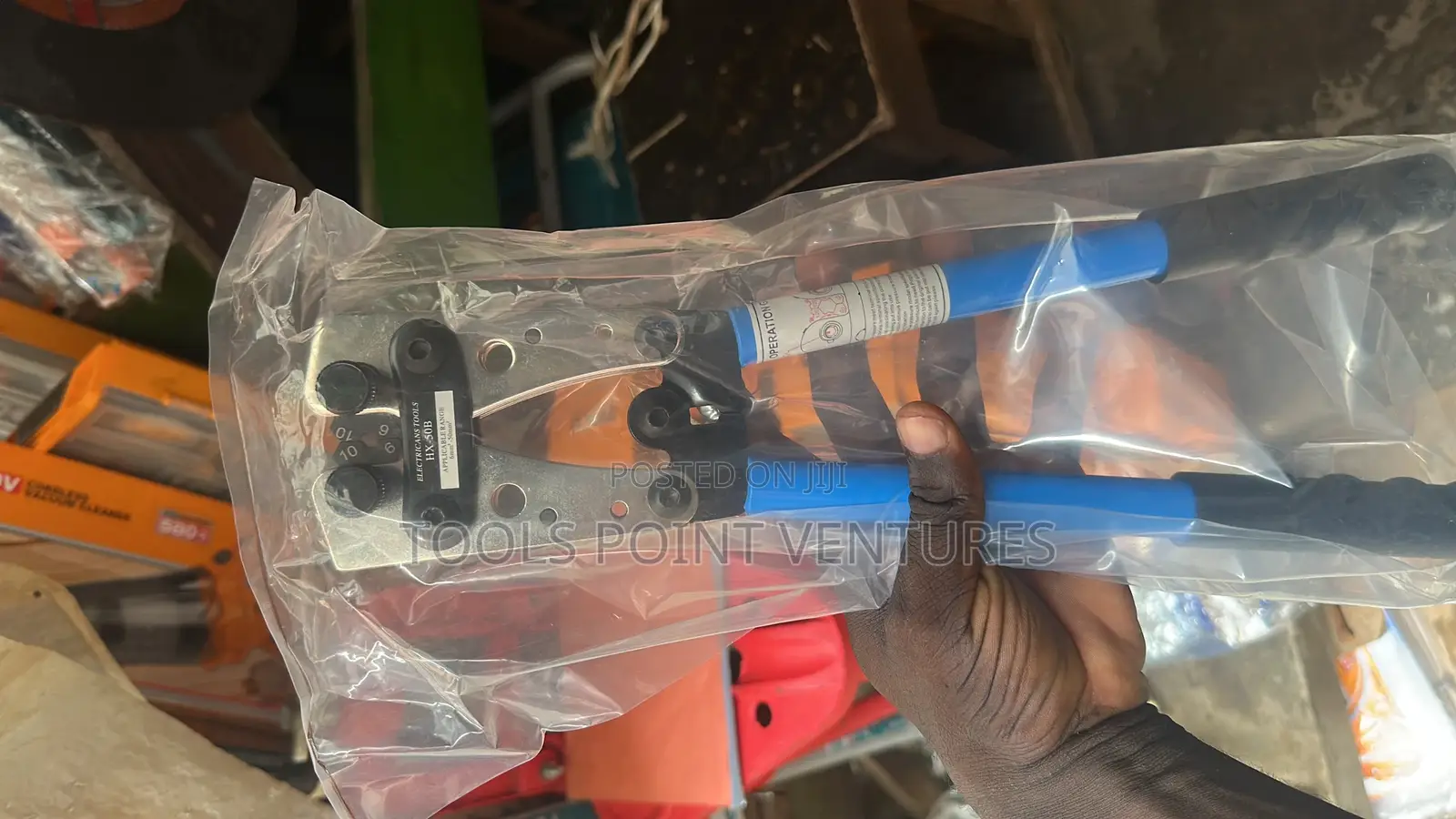 Cable Lug Crimping Tool