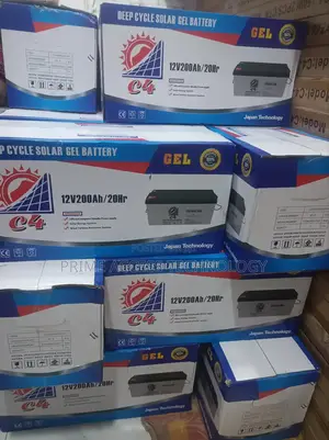 High Quality 200ah C4 Solar Deep Cycle Battery