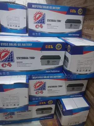 High Quality 200ah C4 Solar Deep Cycle Battery