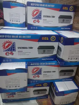 Long Lasting 200ah C4 Solar Deep Cycle Battery