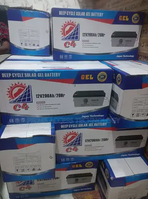 Long Lasting 200ah C4 Solar Deep Cycle Battery