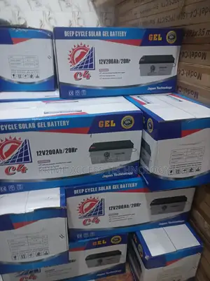 Long Lasting C4 Solar Deep Cycle Battery