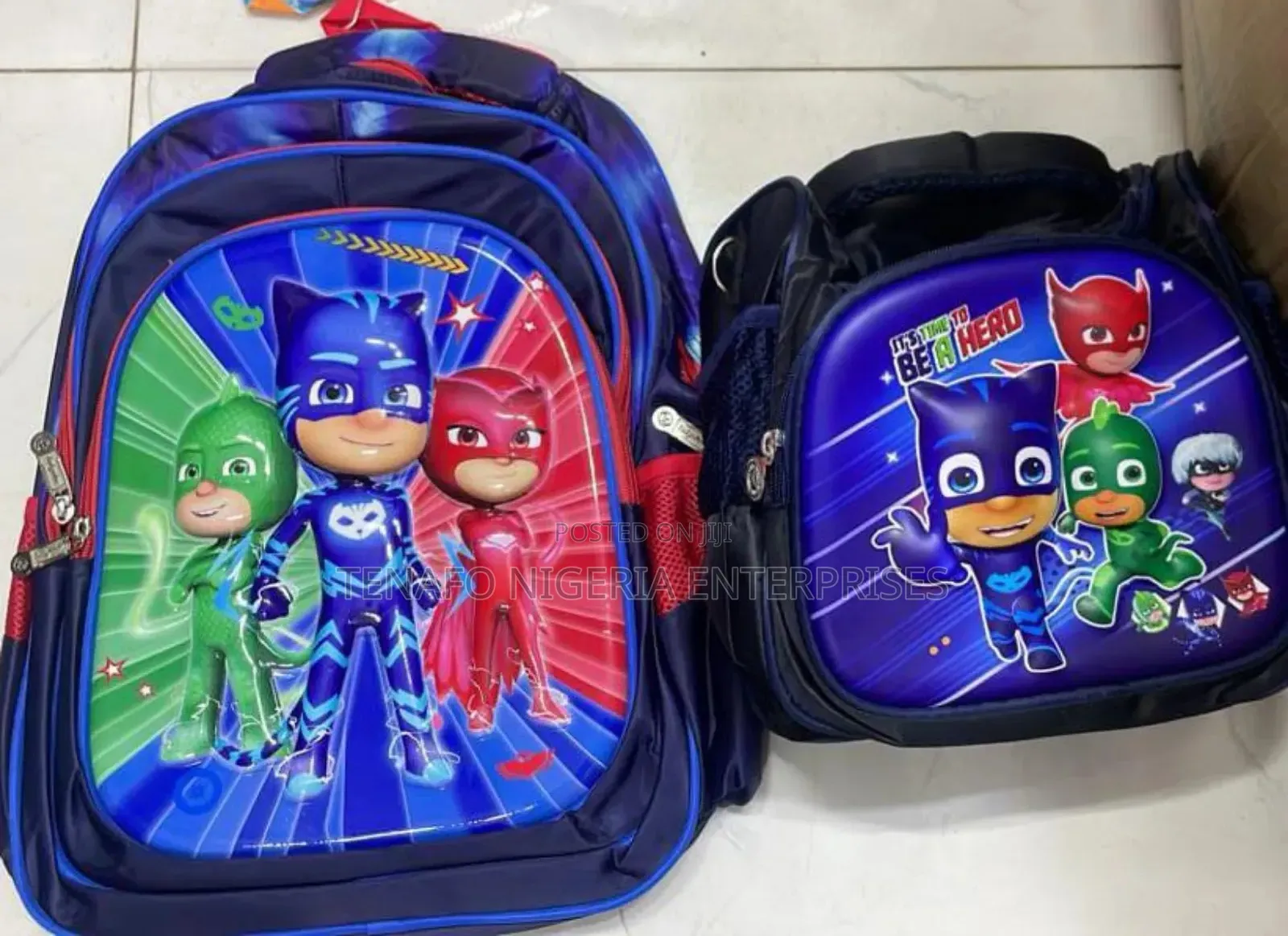 2 in 1 Character School Bag