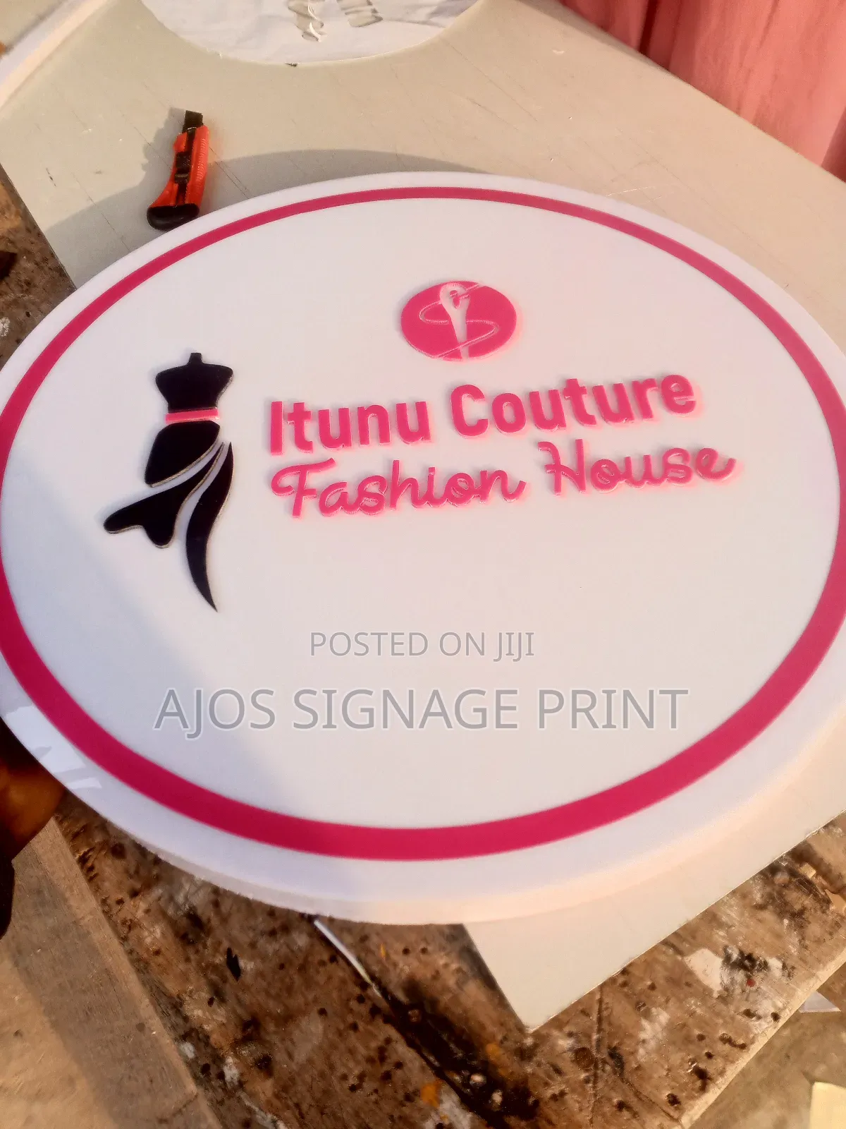 Acrylic Indoors Sign