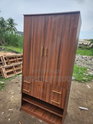 Brand New Two Doors Wardrobe Made With HDF Plywood
