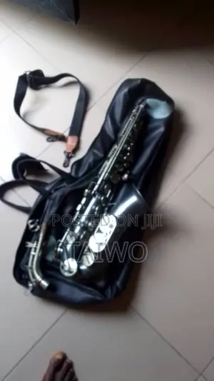 Photo - Saxophone in a Good Condition Playing to the Lowest Key