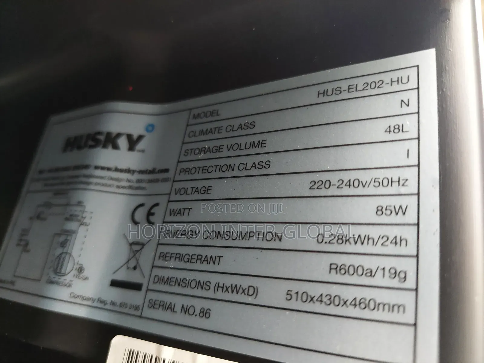Husky Branded Budwaiser Mini Chiller