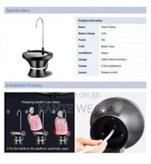 Automatic Water Dispenser Pump With Base