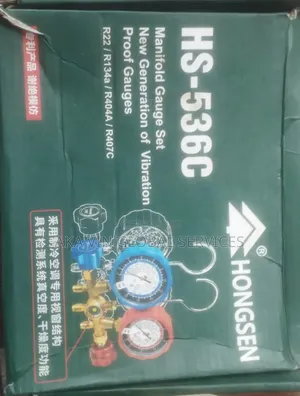 Hongsen Hs-536c Refrigeration Manifold Pressure Gauge