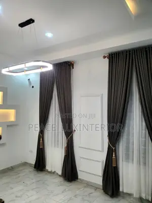 High Quality Dark Brown Curtain