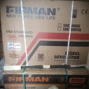 Fireman Generator 4.5,5 Kva Copper Soundproof