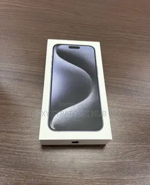 New Apple iPhone 15 Pro Max 256 GB Black