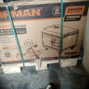 Fireman Generator Soundproof 7000w