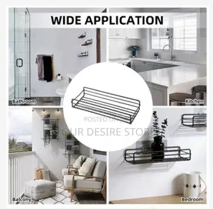 Bathroom Shower Storage Organizer Shower Rack -1pc 2 Hooks