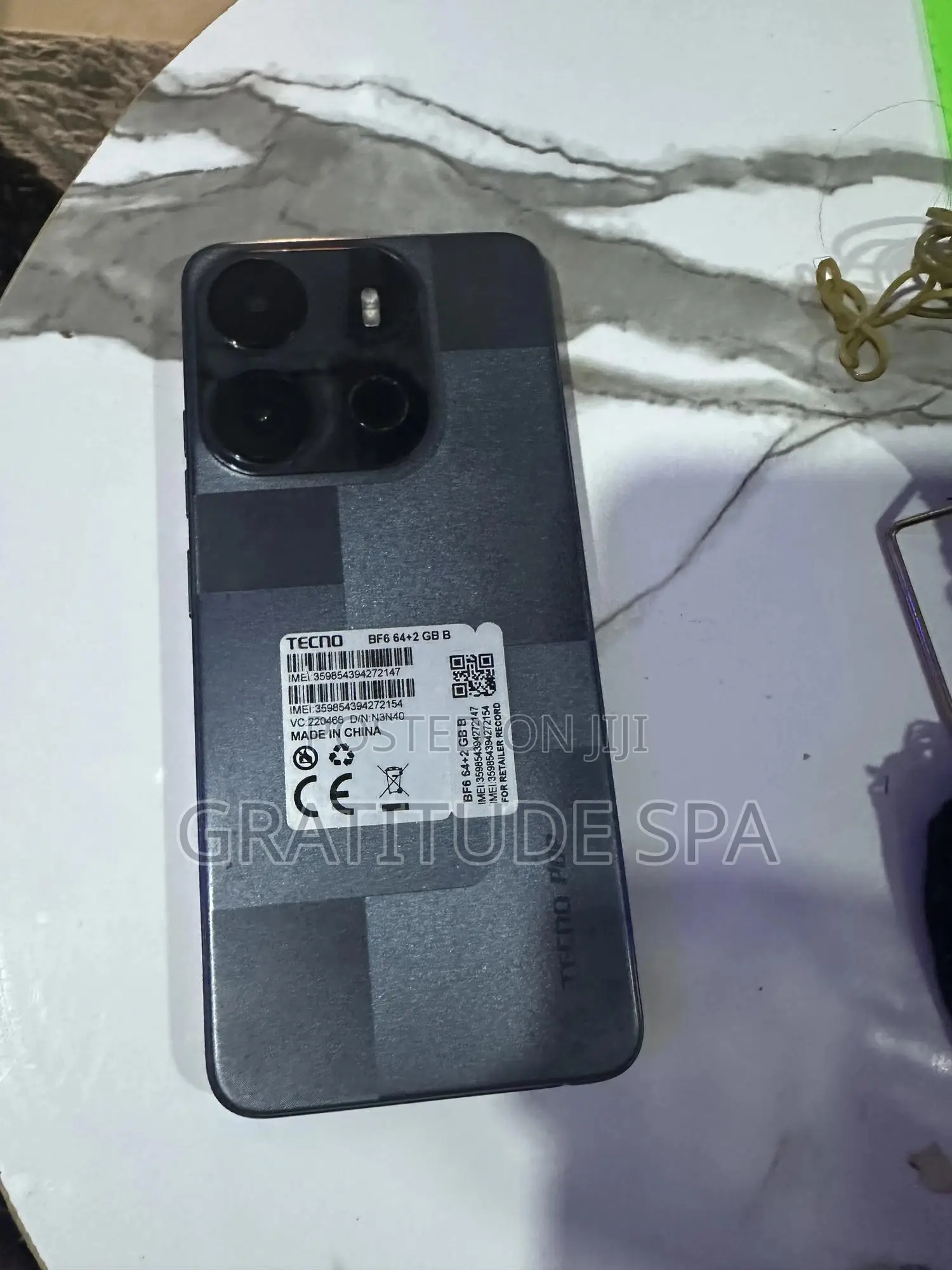 Tecno Pop 7 64 GB Black