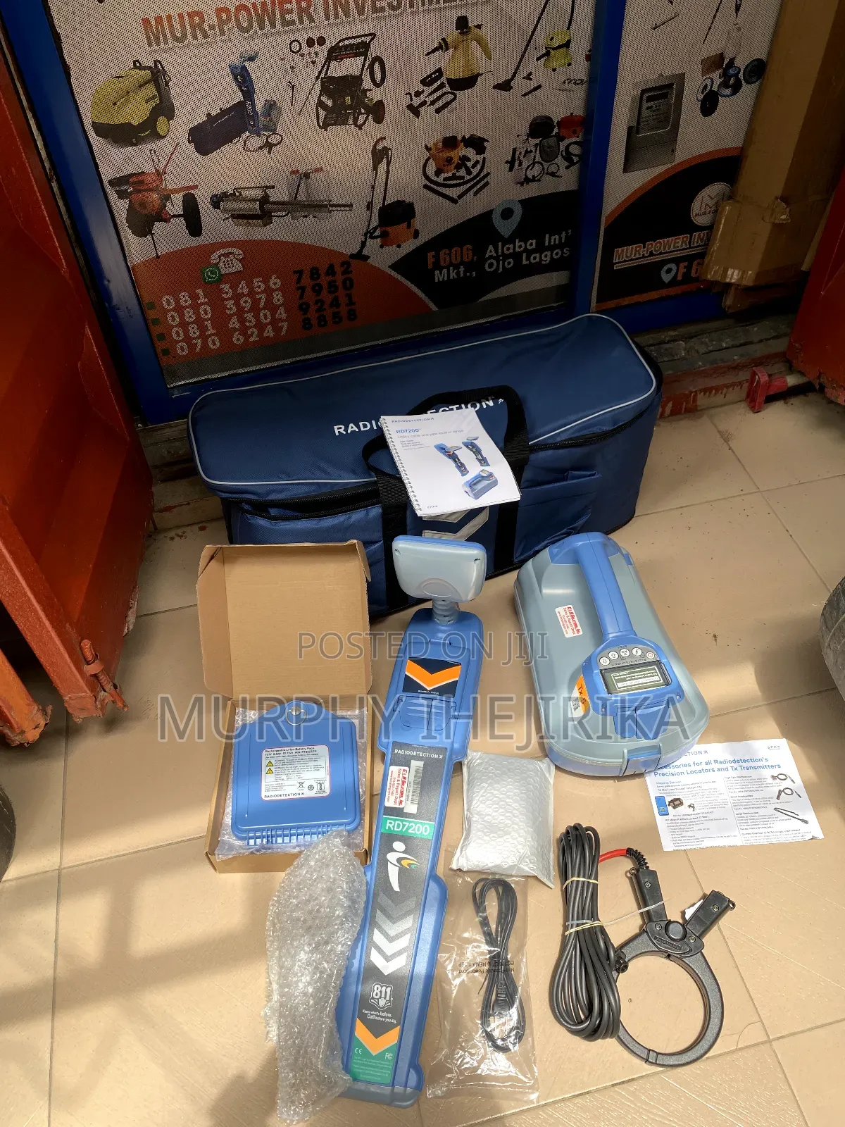 Radiodetection Rd7200 Cable and Pipe Locator