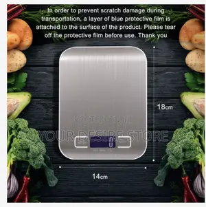 Rechargeable Kitchen Digital Food Scale 10kg/1g Measuring