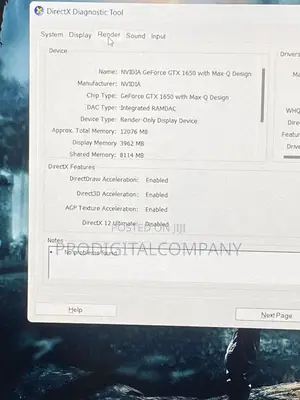 Laptop MSI GF63 16GB Intel Core I5 SSD 256GB