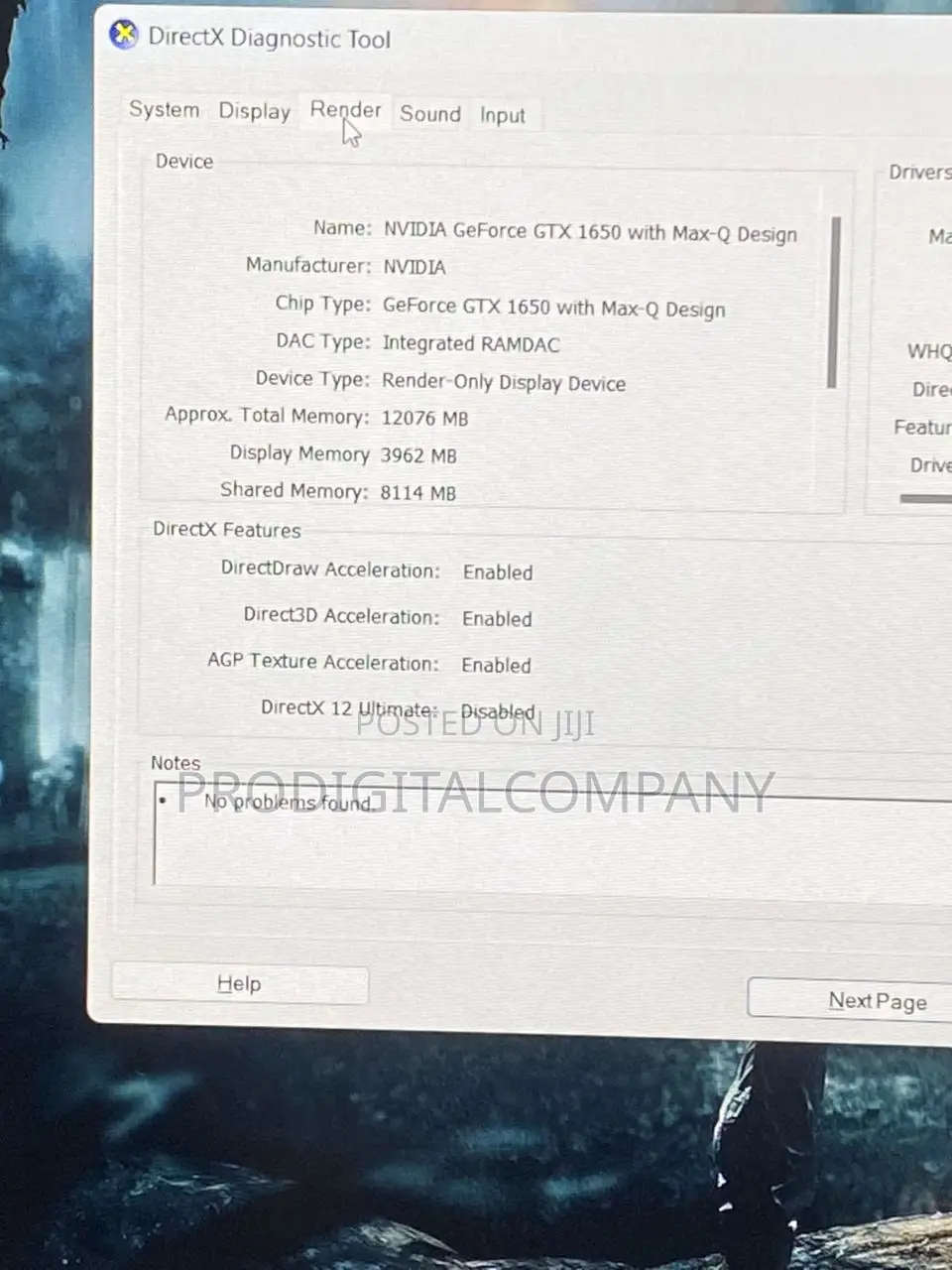 Laptop MSI GF63 16GB Intel Core I5 SSD 256GB