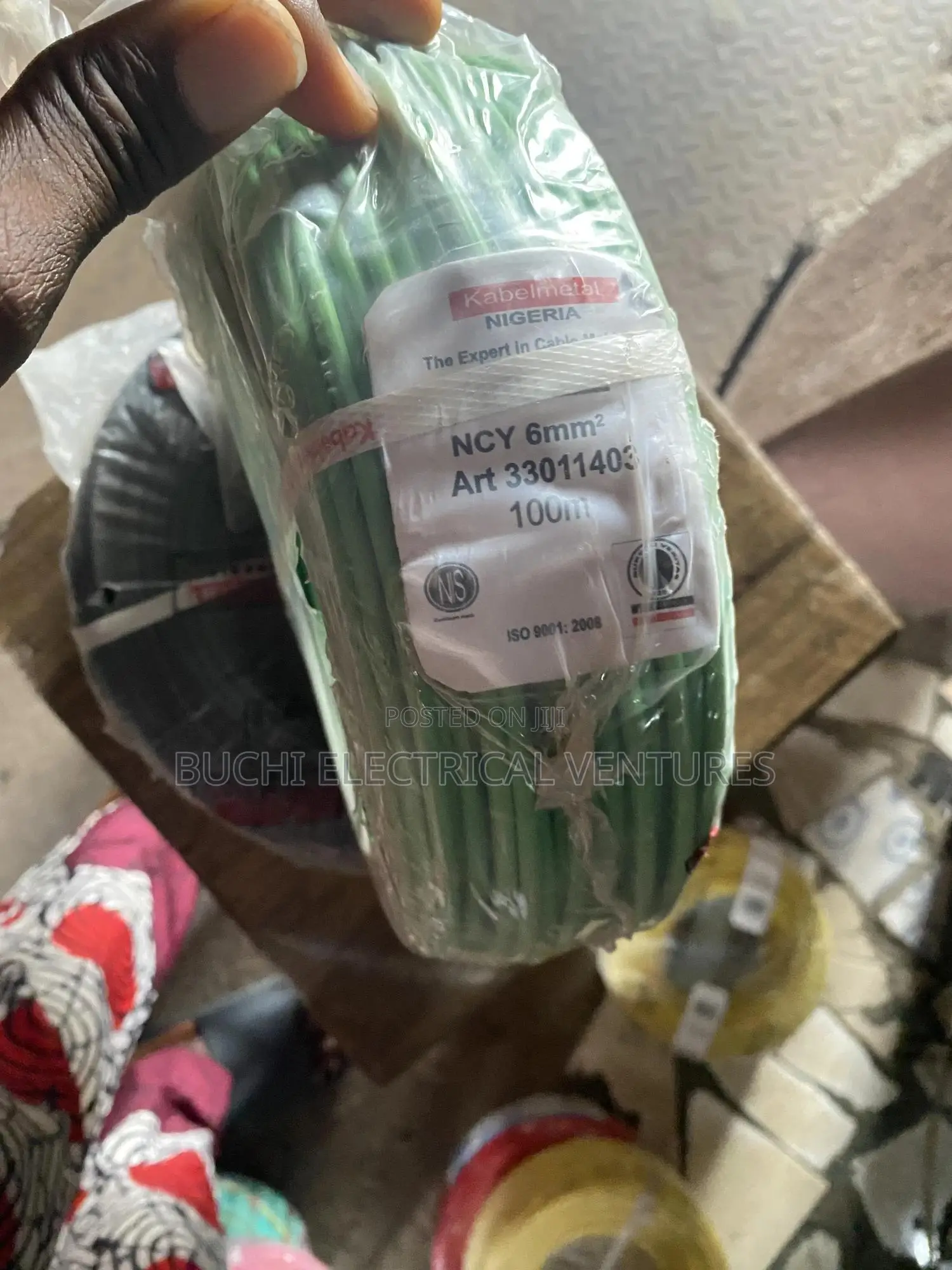6mm Single Cable PVC Nigeria Wire