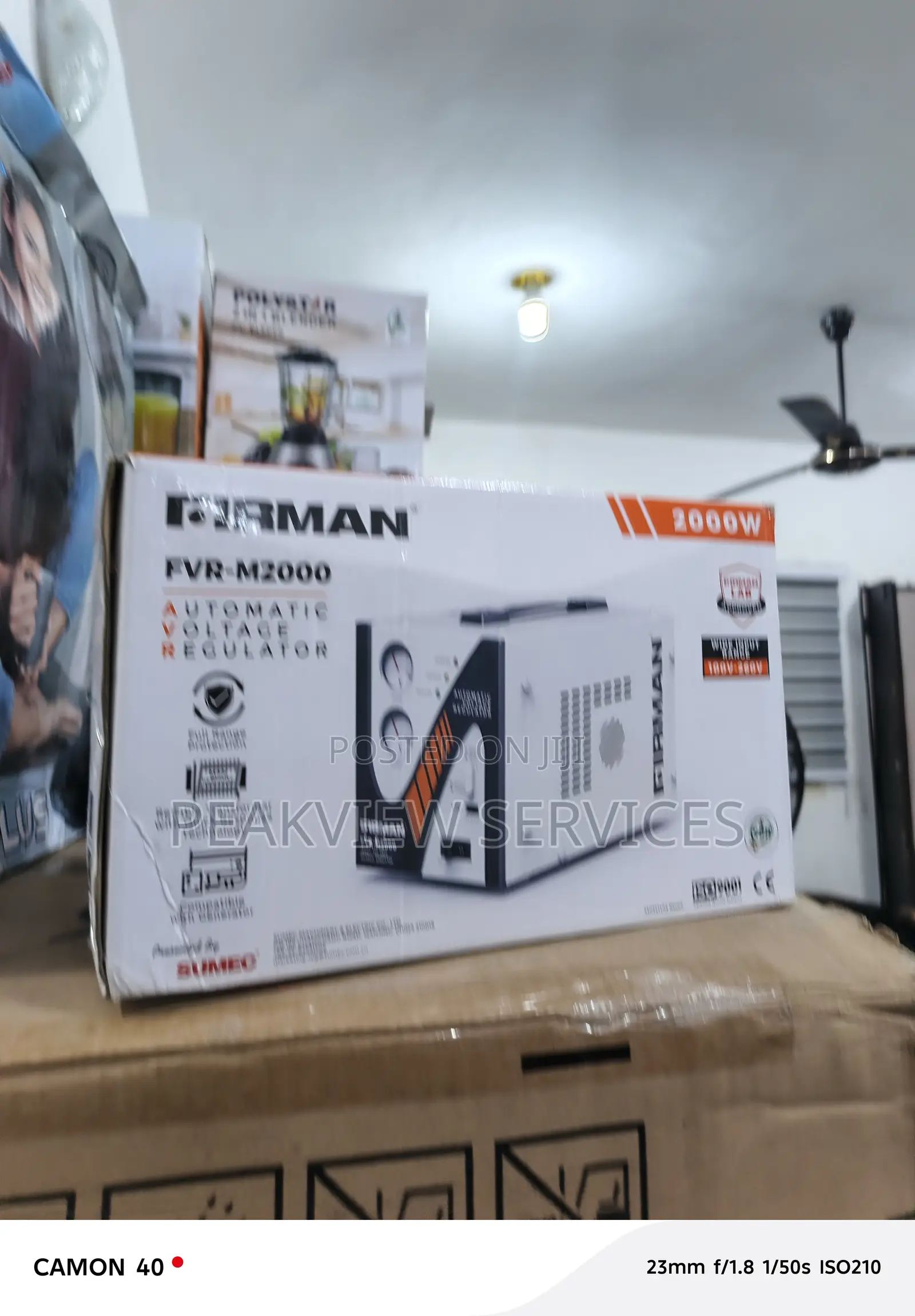 Compact Firman Fvr‐2000 Auto Stabilizer – Safe Power