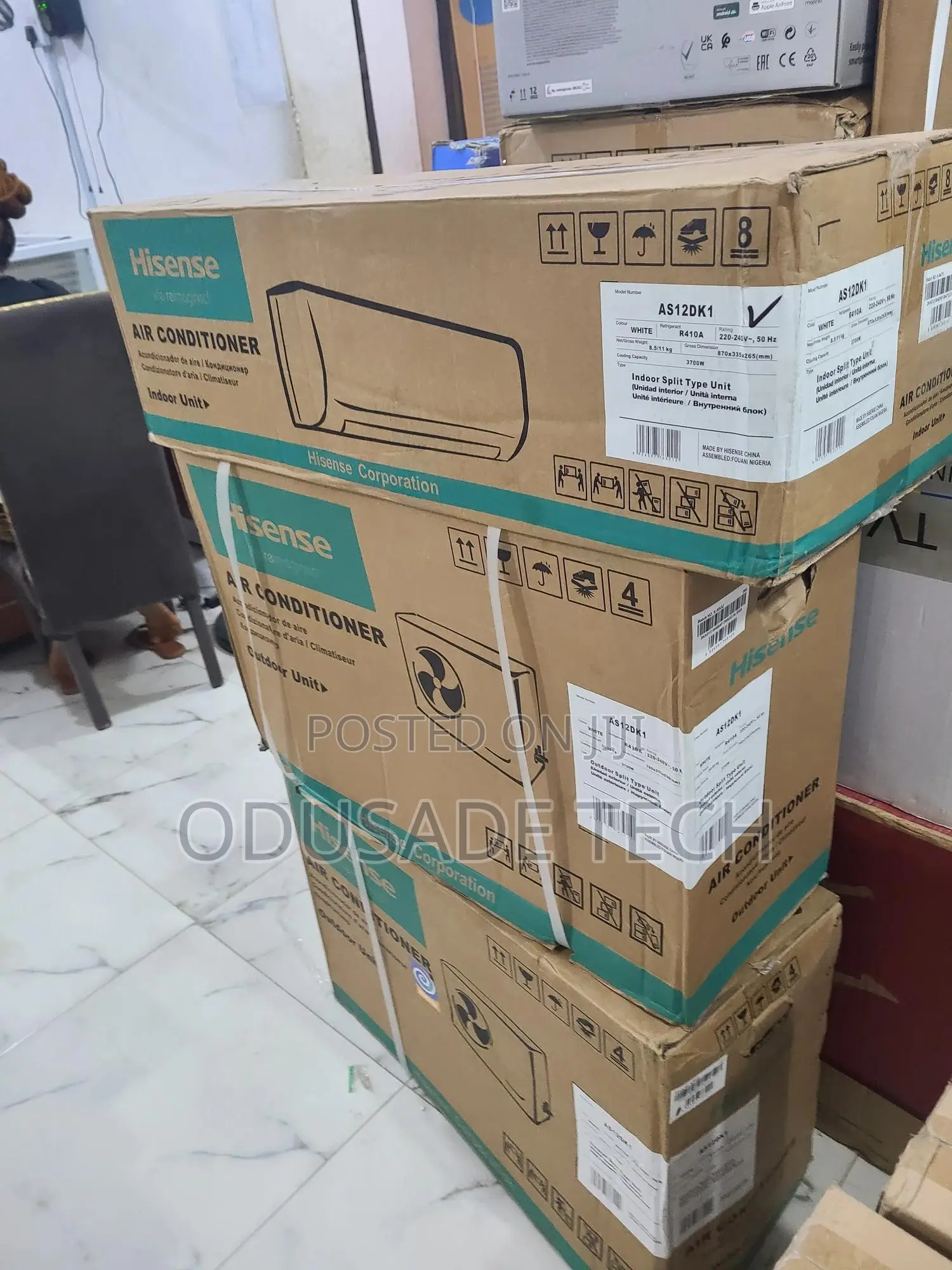 Hisense As12dk1 – 1.5hp Ac With Turbo and Self-Clean