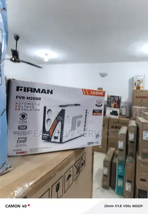 Power Stabilizer – Firman FVR-M2000 2000w, Floor Mount