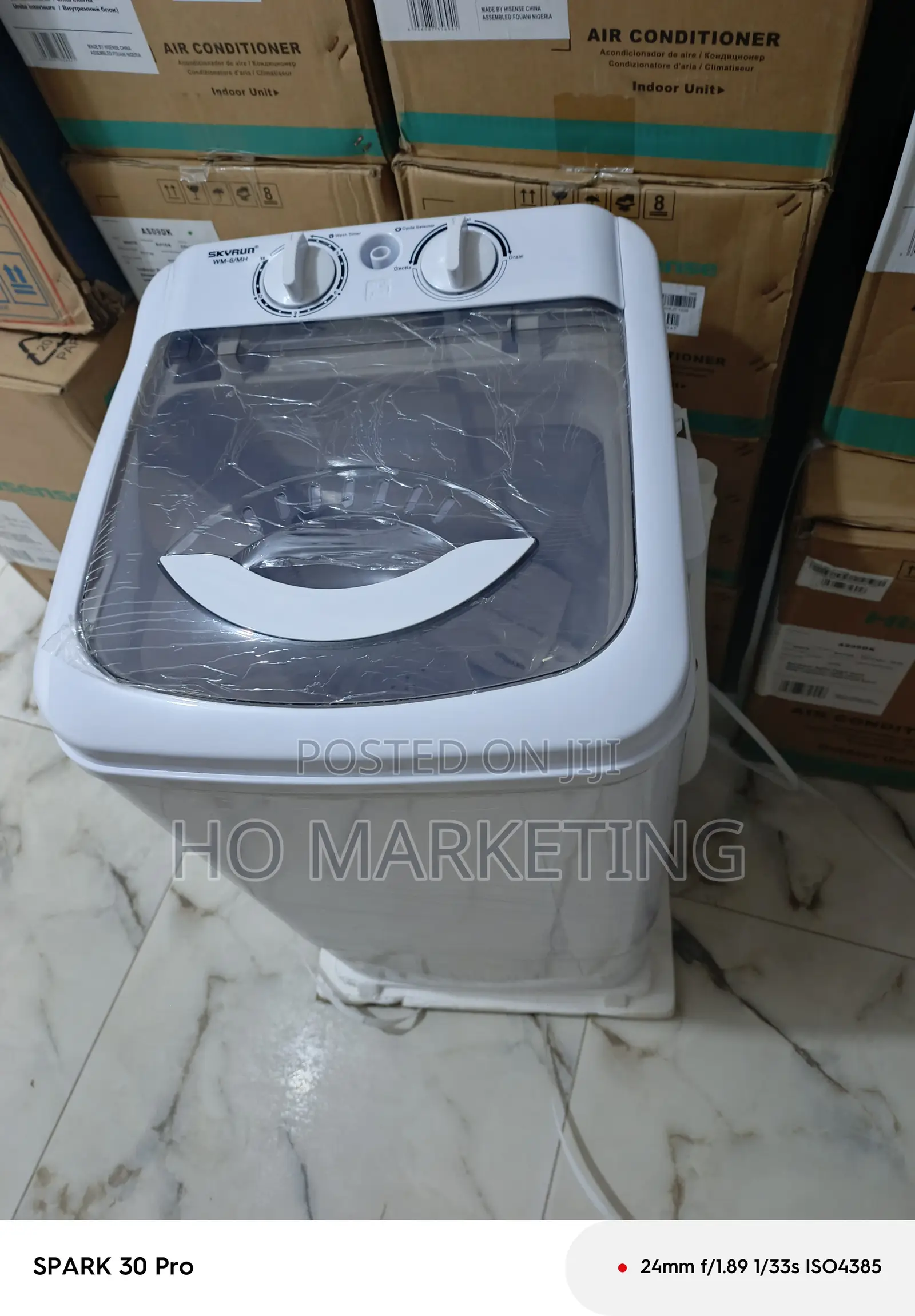 Efficient Skyrun Washing Machine 6kg – Rust-Proof Body