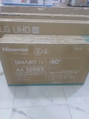 Hisense 40′′ A4k Smart Tv – Wall‐Mountable Stylish