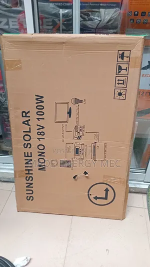 Solar Panel 100w Mono 18v