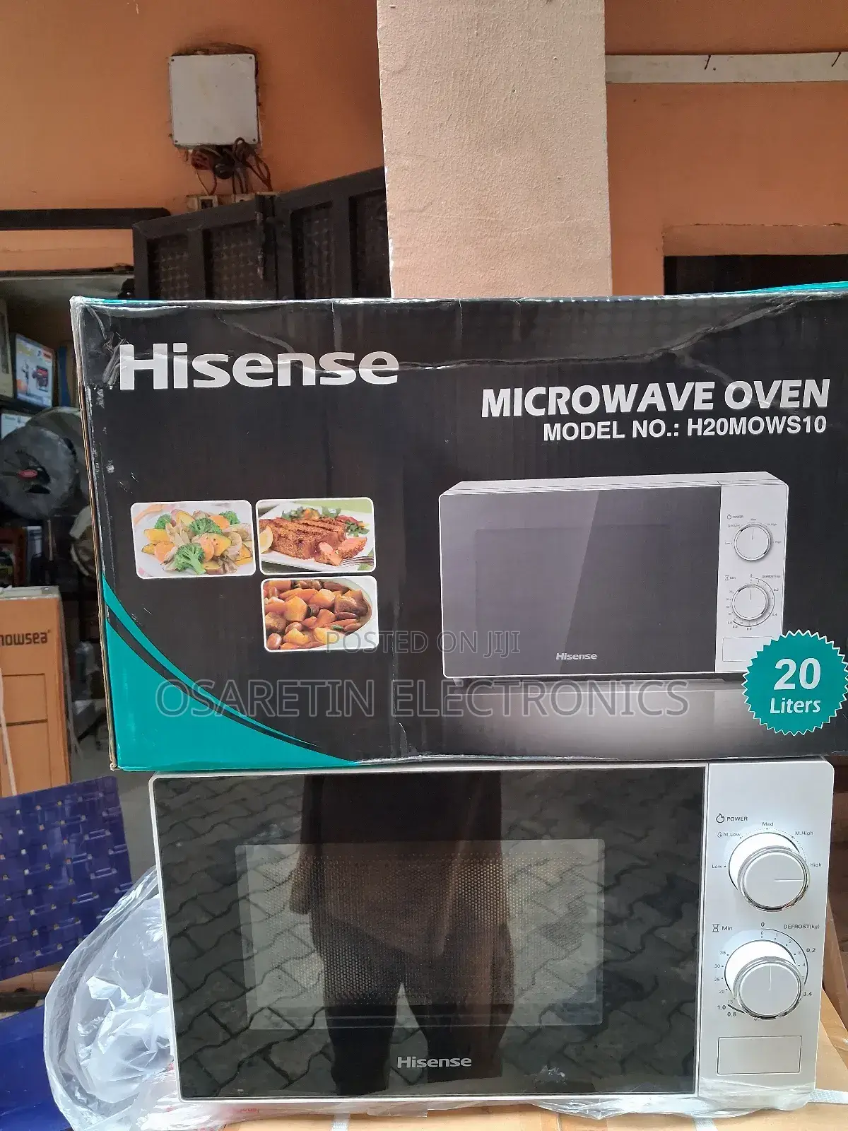 Hisense Microwave White Colour, 20 Litre