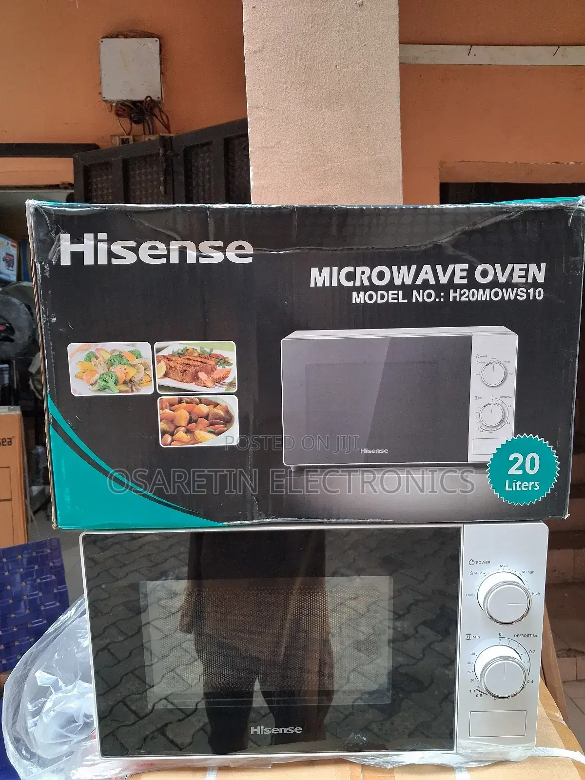 Hisense Microwave White Colour, 20 Litre