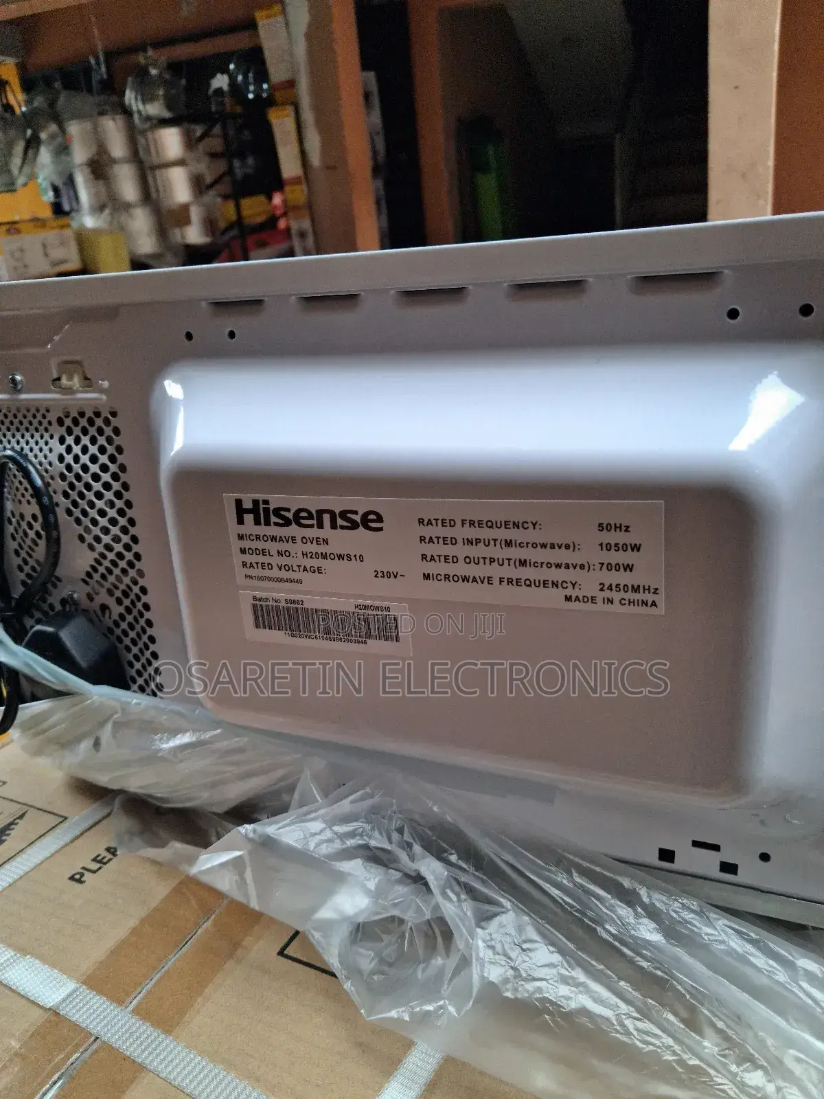 Hisense Microwave White Colour, 20 Litre