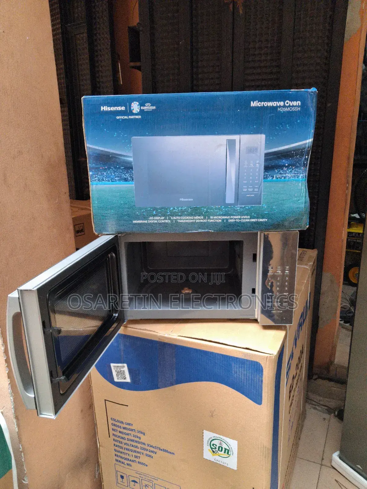 Hisense Microwave 26 Litre With Digital Display