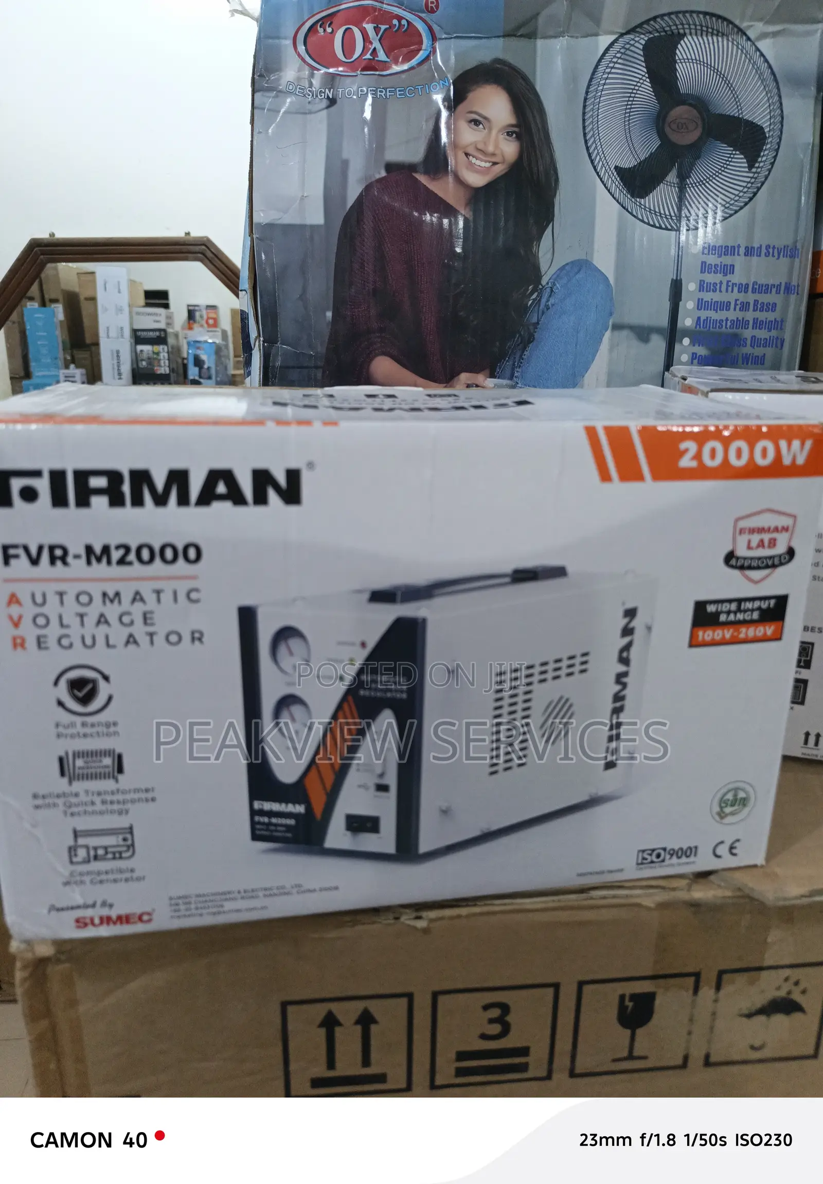 Firman FVR-M2000 2000w Stabilizer Floor Model for Home Use