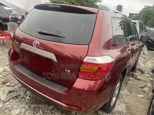 Toyota Highlander Sport 4x4 2009 Red