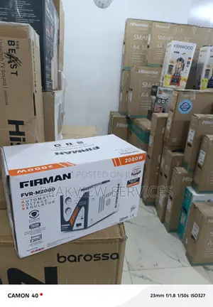 Plug, Protect, Power – Firman 2000w Avr Floor Unit