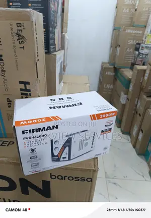 Long-Lasting Firman Voltage Stabilizer – Floor Model 2000w