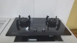 Double Gas Cooker Glass