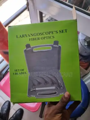 Laryngoscope Set Fiber Optics