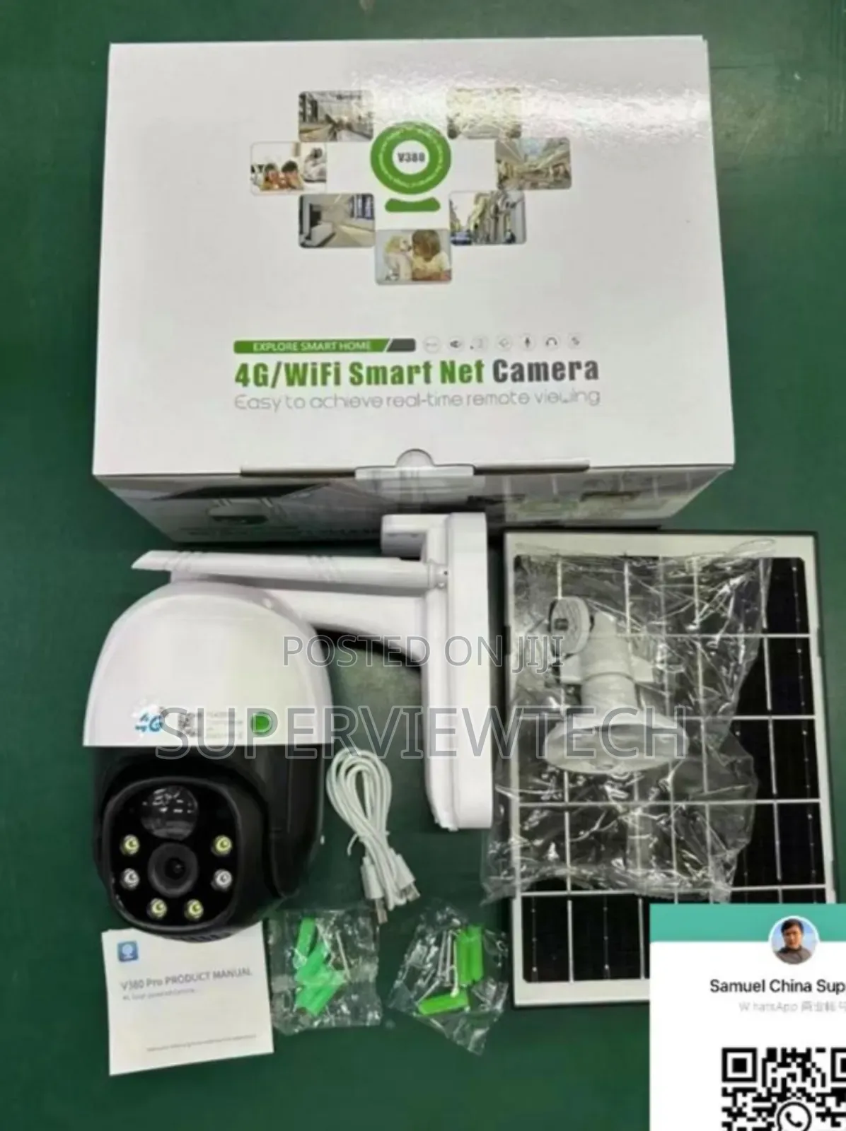 Solar 4g Wireless Cctv Camera