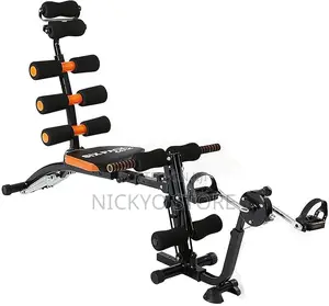 Six Pack Care Ab Exercise Machine – Full Body Workout Bench